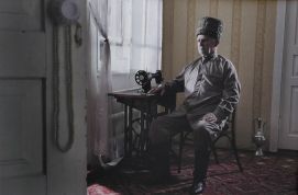 Выставка "Испытание. 70 лет спустя". Костоев Алаудин, 1925 г.р. Аул Галашки. Фото Беляков Д.